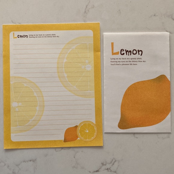 Apple Cherry Lemon Pear Grape Fruit Letter Set 🍎🍒🍋🍐🍇 - Picture 4 of 8